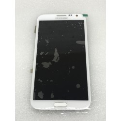 Bloc Avant ORIGINAL Blanc - SAMSUNG Galaxy NOTE 2 - N7100