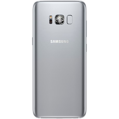 [Réparation] Vitre de Caméra Arrière ORIGINALE Noire - SAMSUNG Galaxy S8 - SM-G950F