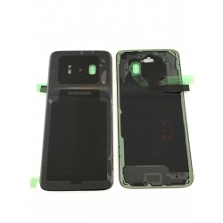 Vitre arrière ORIGINALE Noire Carbone pour SAMSUNG Galaxy S8 - G950F