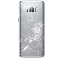 [Réparation] Vitre Arrière ORIGINALE Argent Polaire - SAMSUNG Galaxy S8 - SM-G950F à Caen