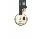 Nappe de bouton HOME Blanc / Rose Complète + Touch ID ORIGINAL - iPhone 7 / 7 Plus
