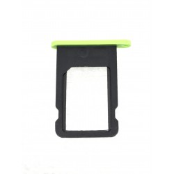 Tiroir de carte sim ORIGINAL - iPhone 5C Vert