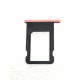 Tiroir de carte sim ORIGINAL - iPhone 5C Rouge