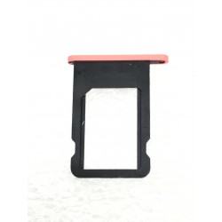 Tiroir de carte sim ORIGINAL - iPhone 5C Rouge