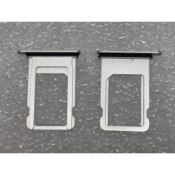 Tiroir de carte sim ORIGINAL - iPhone 7 Argent