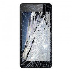 [Réparation] Bloc Avant ORIGINAL Noir - NOKIA Lumia 550 à Caen