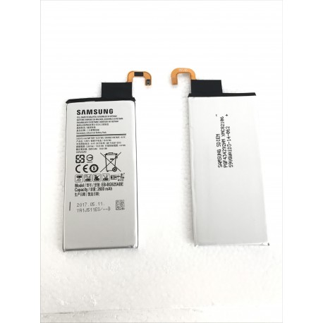 Batterie ORIGINALE EB-BG925ABE pour SAMSUNG Galaxy S6 Edge - G925F - Présentation avant / arrière