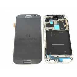 Bloc Avant ORIGINAL Noir / Bleu - SAMSUNG Galaxy S4 - i9505 / i9515