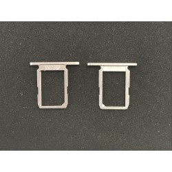 Tiroir de carte sim Gris Foncé ORIGINAL - SAMSUNG Galaxy S6 - G920F Noir