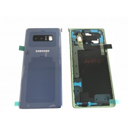 Vitre Arrière ORIGINALE Bleue Roi - SAMSUNG Galaxy Note8 / SM-N950F Simple SIM