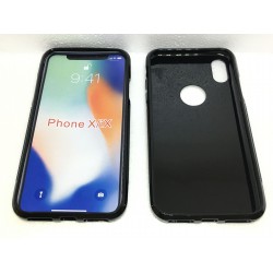 Coque Silicone S-Line NOIRE - iPhone X