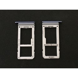 Tiroir de carte sim Bleu ORIGINAL - SAMSUNG Galaxy Note8 / SM-N950F / SM-N950F/DS