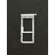 Tiroir de carte sim Gris / Argent ORIGINAL - SAMSUNG Galaxy S7 Edge - G935F Blanc