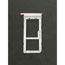 Tiroir de carte sim Or Rose ORIGINAL - SAMSUNG Galaxy S7 Edge - G935F
