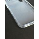 Coque silicone transparente renforcée pour iPhone X ou iPhone XS - Présentation bas gauche