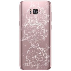 [Réparation] Vitre Arrière ORIGINALE Rose Poudré - SAMSUNG Galaxy S8 - SM-G950F à Caen
