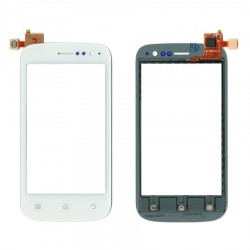 Vitre Tactile Blanche + Adhésifs - WIKO CINK Slim