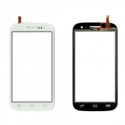 Vitre Tactile Blanche + Adhésifs - WIKO CINK Five