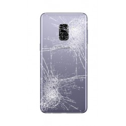 [Réparation] Vitre Arrière ORIGINALE Grise Orchidée / Violet - SAMSUNG Galaxy A8 2018 / SM-A530F/DS Double SIM à Caen