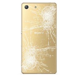 [Réparation] Vitre Arrière ORIGINALE Or - SONY Xperia M5 - E5603 à Caen