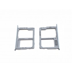 Tiroir de carte sim et carte SD Bleu ORIGINAL - SAMSUNG Galaxy J5 2017 / SM-J530F - J7 2017 / SM-J730F