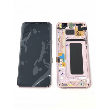 Bloc Avant ORIGINAL Rose Poudré - SAMSUNG Galaxy S8+ - SM-G955F