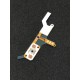 Nappe de boutons Home et Retour tactile ORIGINALE pour SAMSUNG Galaxy J3 2017 - J330F - Présentation de côté