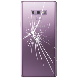 [Réparation] Vitre Arrière ORIGINALE Mauve Orchidée - SAMSUNG Galaxy Note9 / SM-N960F/DS à Caen