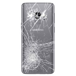 [Réparation] Vitre Arrière ORIGINALE Gris Titane - SAMSUNG Galaxy S9 / SM-G960F/DS - Double SIM à Caen