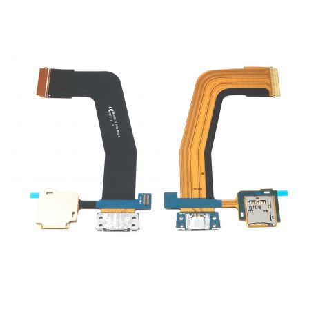 Connecteur de Charge / Lecteur de Carte MicroSD ORIGINAL - SAMSUNG Galaxy TAB S 10.5 - T800 / T805 - Vue Avant / Arrière