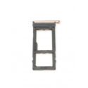 Tiroir de carte sim et carte SD Or Rose ORIGINAL - SAMSUNG Galaxy S9+ / SM-G965F