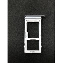 Tiroir de carte double SIM et carte SD Gris Titane ORIGINAL pour SAMSUNG Galaxy S9+ - G965F