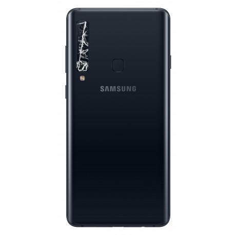 [Réparation] Vitre de caméra arrière ORIGINALE Noire pour SAMSUNG Galaxy A9 2018 - A920F à Caen