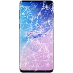 [Réparation] Bloc écran complet ORIGINAL Bleu Prisme pour SAMSUNG Galaxy S10 - G973F à Caen