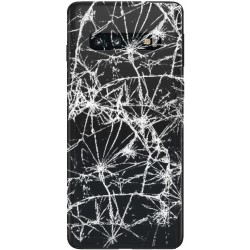 [Réparation] Vitre arrière ORIGINALE Noire Prisme pour SAMSUNG Galaxy S10 - G973F à Caen