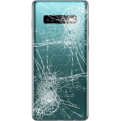 [Réparation] Vitre arrière ORIGINALE Verte Prisme pour SAMSUNG Galaxy S10+ - G975F à Caen