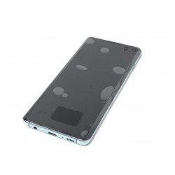 Bloc écran complet ORIGINAL Vert Prisme pour SAMSUNG Galaxy S10 - G973F - Présentation avant