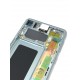 Bloc écran complet ORIGINAL Vert Prisme pour SAMSUNG Galaxy S10 - G973F - Présentation arrière haut