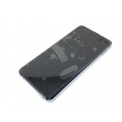 Bloc écran complet ORIGINAL Bleu Prisme pour SAMSUNG Galaxy S10e - G970F - Présentation avant