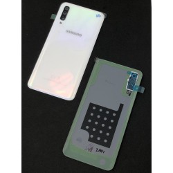 Vitre arrière ORIGINALE Blanche pour SAMSUNG Galaxy A50 - A505F - Présentation avant / arrière
