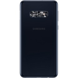 [Réparation] Vitre de caméra arrière ORIGINALE Noir Prisme pour SAMSUNG Galaxy S10e - G970F à Caen