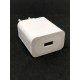 Pack complet chargeur secteur 40W et câble USB Type-C ORIGINAL Blanc de HUAWEI - Présentation du chargeur SuperCharge côté USB