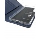 Housse de Protection Bravo Diary Bleue Navy pour SAMSUNG Galaxy A50 - A505F - Présentation du dessous de la coque en silicone