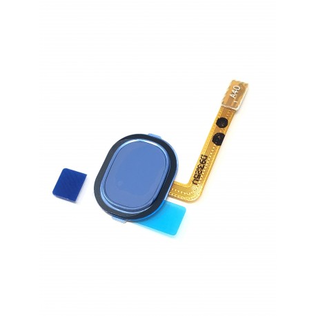 Lecteur d'empreinte digitale Bleu ORIGINAL pour SAMSUNG Galaxy A40 - A405F - Présentation avant