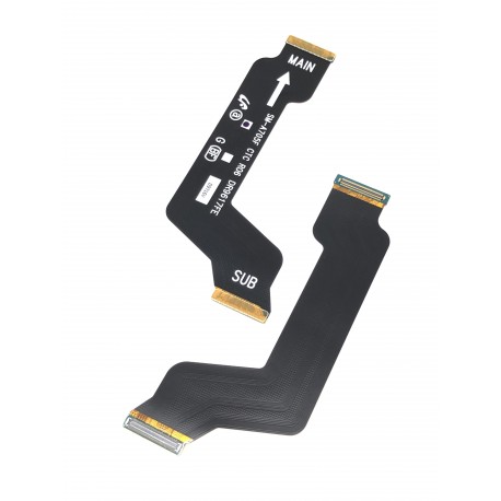 Nappe de liaison connecteur de charge vers carte mère ORIGINALE pour SAMSUNG Galaxy A70 - A705F - Présentation avant / arrière