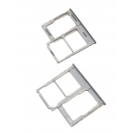 Support Carte SIM Double Pour Motorola Moto E14 - Tiroir Double SIM Violet - Pièce De Rechange Générique