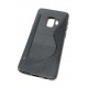 Coque silicone S-Line noire pour SAMSUNG Galaxy S9+ - G965F - Présentation arrière