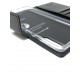 Housse de protection Bravo Diary noire pour SAMSUNG Galaxy A50 - A505F - Présentation de côté