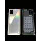 Vitre arrière ORIGINALE Blanc Prismatique pour SAMSUNG Galaxy A51 - A515F - Présentation avant / arrière