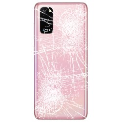 [Réparation] Vitre arrière ORIGINALE Rose pour SAMSUNG Galaxy S20 - G980F à Caen